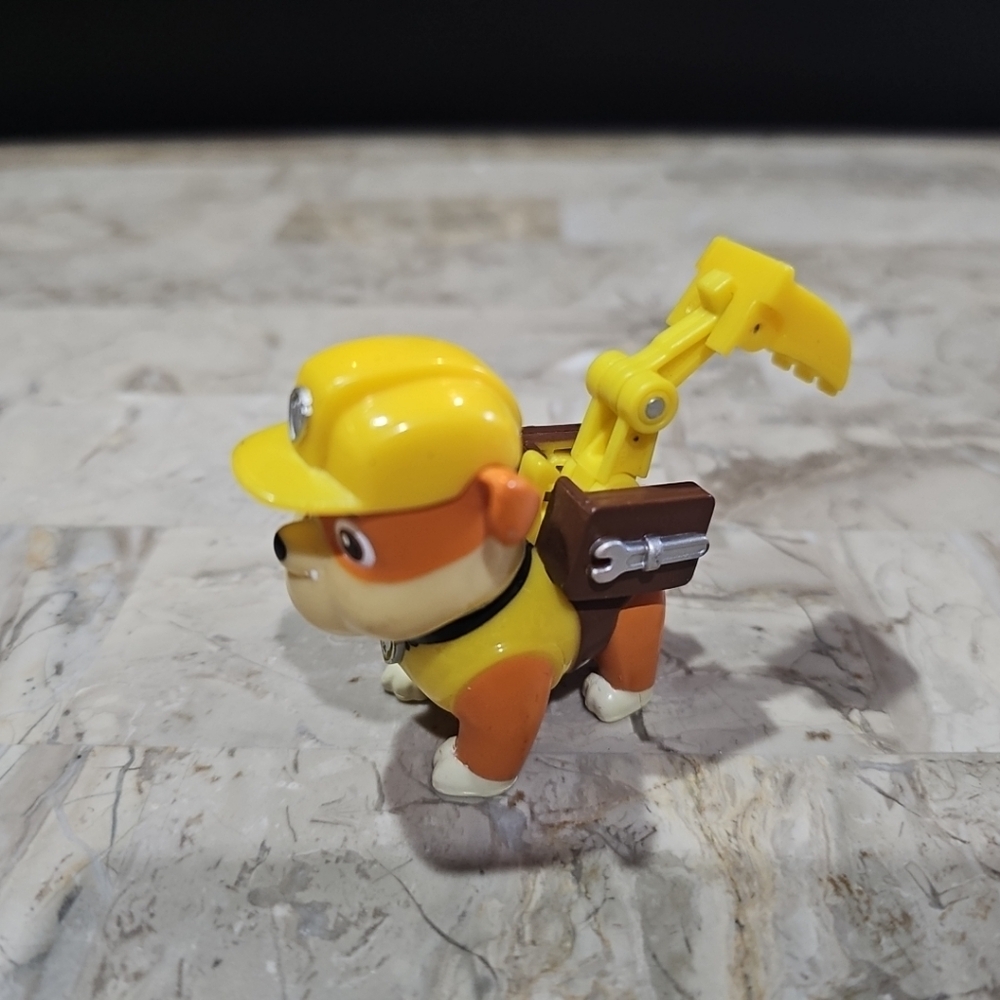 Paw Patrol Action Pack Pup Rubble Figure